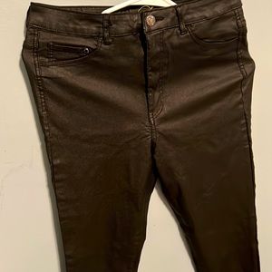 H&M women's black denim jeggings